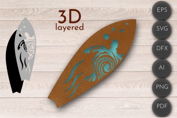 3D Surf Wall Art: Laser Cutting & Decor Review