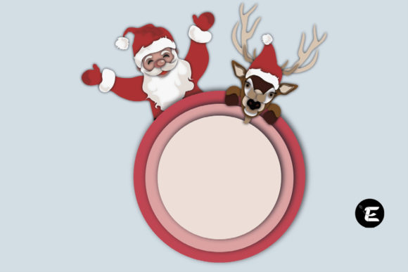 Joyous Santa and Deer: A Designer's Review