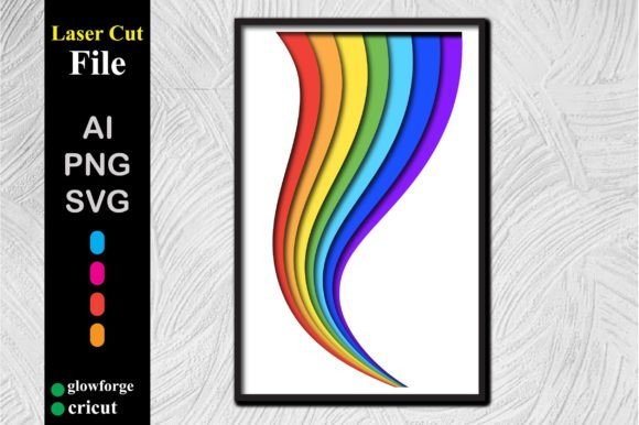 Pride Print Big Wall Art 3d Svg for Laser Cutting