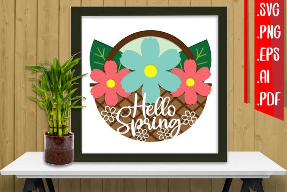 Spring Layered Papercut: Laser Cutting & Wall Decor Review