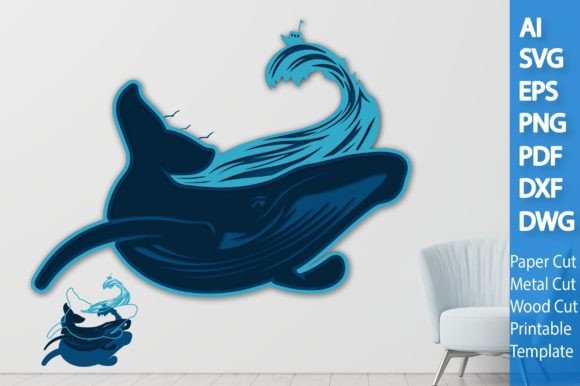 Summer Whale Wave SVG: Laser Cutting & Wall Decor Review